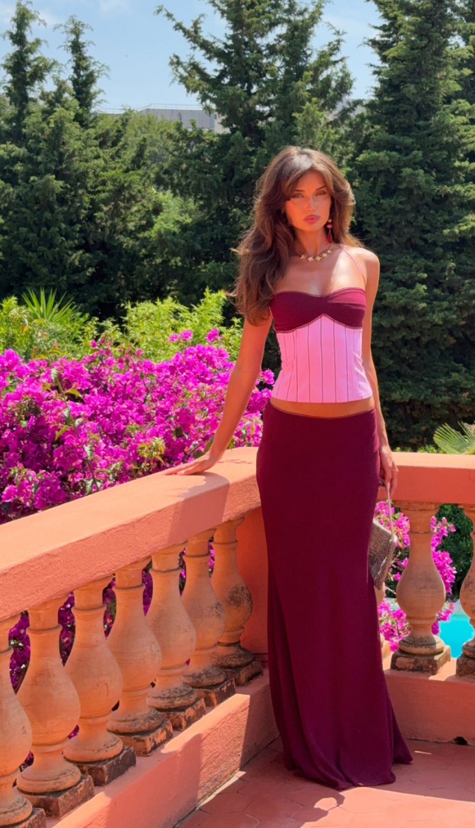 I AM DELILAH Angelina Set - Sangria