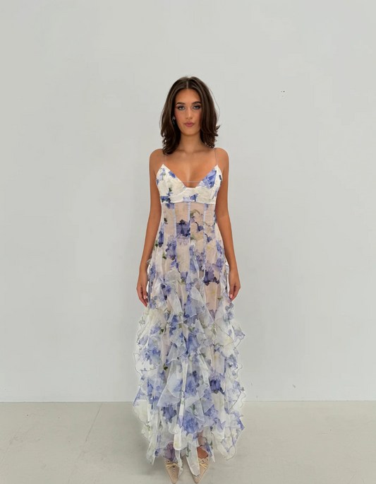 Menti Iris Flower Maxi